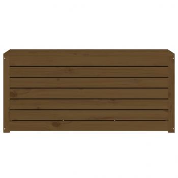 Gartenbox Honigbraun 101x50,5x46,5 cm Massivholz Kiefer