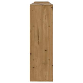 5-tlg. Wohnwand mit Stauraum ODDA Massivholz Kiefer