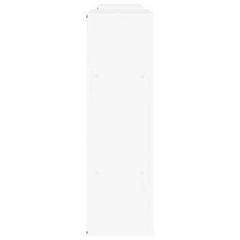 5-tlg. Wohnwand mit Stauraum ODDA Weiß Massivholz Kiefer