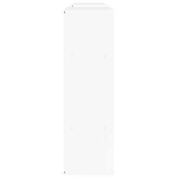 5-tlg. Wohnwand mit Stauraum ODDA Weiß Massivholz Kiefer