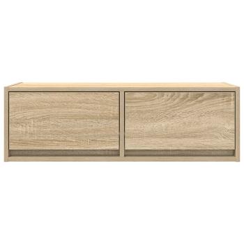 TV-Schränke 2 Stk. Sonoma-Eiche 80x31x25,5 cm Holzwerkstoff