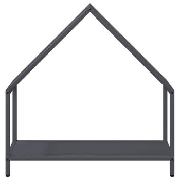 Brennholzregal Anthrazit 60x25x60 cm Kaltgewalzter Stahl