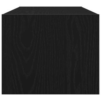 TV-Schränke 2 Stk. Schwarz Eichen-Optik 80x31x25,5 cm