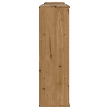 5-tlg. Wohnwand mit Stauraum ODDA Massivholz Kiefer