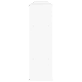 5-tlg. Wohnwand mit Stauraum ODDA Weiß Massivholz Kiefer