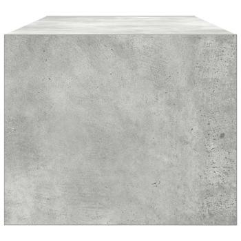 TV-Schränke 2 Stk. Betongrau 80x31x25,5 cm Holzwerkstoff