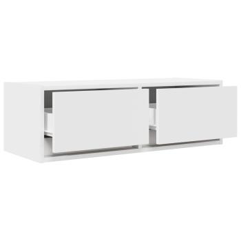 TV-Schrank Weiß 80x31x25,5 cm Holzwerkstoff