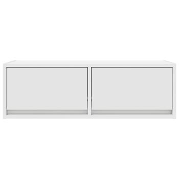 TV-Schrank Weiß 80x31x25,5 cm Holzwerkstoff