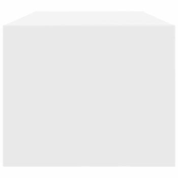 TV-Schrank Weiß 80x31x25,5 cm Holzwerkstoff