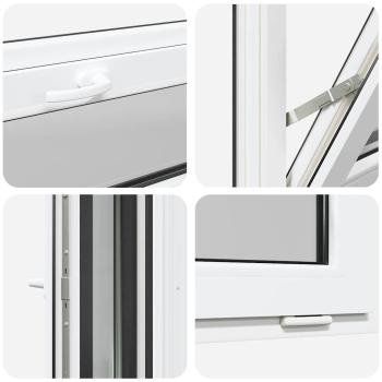 Kellerfenster RISOR 110x40 cm Kipp 2-fach Verglasung Anthrazit