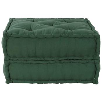 Pouf Modular Grün 70x70x36 cm Stoff