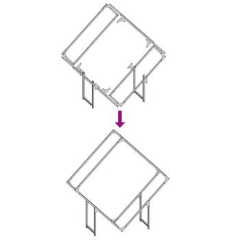 Brennholzregal Weiß 100x25x100 cm Kaltgewalzter Stahl