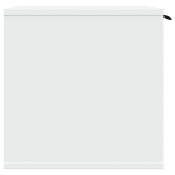 Katzenklo Weiß 60x40x40 cm Holzwerkstoff