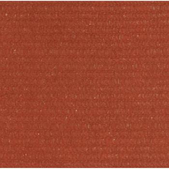Sonnensegel 160 g/m² Terrakottarot 4x6 m HDPE
