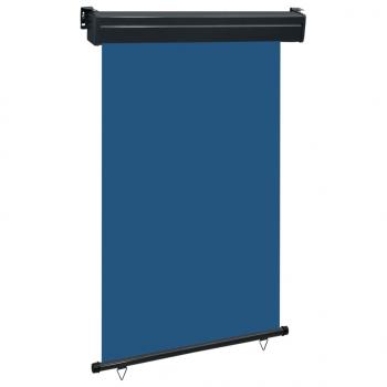 ARDEBO.de - Balkon-Seitenmarkise 125x250 cm Blau