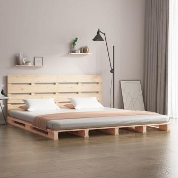 ARDEBO.de - Massivholzbett ohne Matratze 135x190 cm Kiefernholz