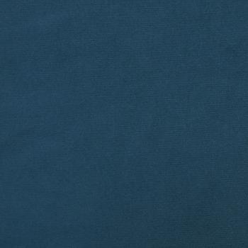 Schlafsofa 2-Sitzer Blau Samt