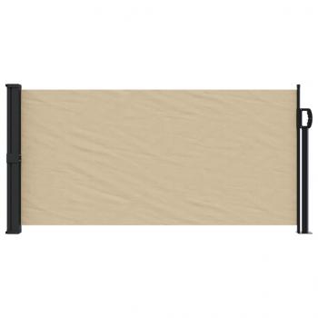 ARDEBO.de - Seitenmarkise Ausziehbar Beige 100x300 cm