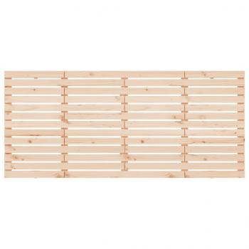 Wand-Kopfteil 186x3x91,5 cm Massivholz Kiefer