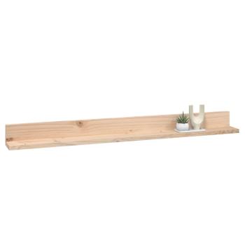 Wandregale 2 Stk. 110x11x9 cm Massivholz Kiefer