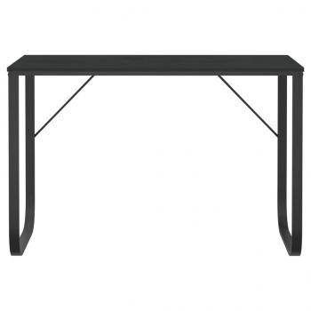 Computertisch Schwarz 110x60x73 cm Holzwerkstoff