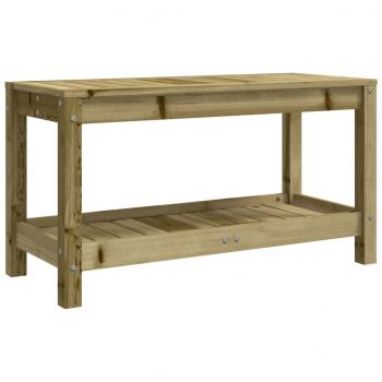 Gartenbank 82,5x35x45 cm Imprägniertes Kiefernholz