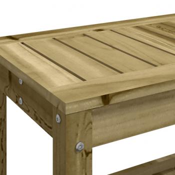 Gartenbank 82,5x35x45 cm Imprägniertes Kiefernholz