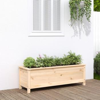ARDEBO.de - Hochbeet 119,5x40x39 cm Massivholz Kiefer