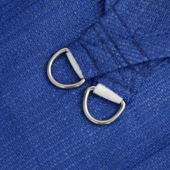 Sonnensegel 160 g/m² Trapezform Blau 4/5x4 m HDPE