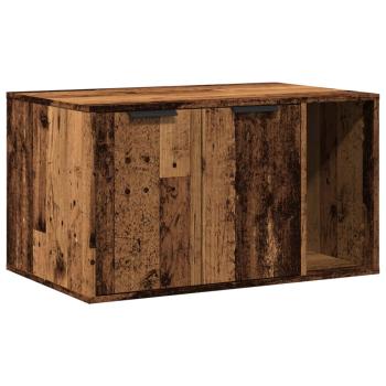 Katzenklo Altholz-Optik 80x50x45 cm Holzwerkstoff