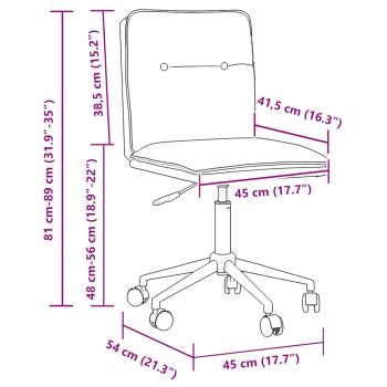 Esszimmerstuhl Grau Kunstleder