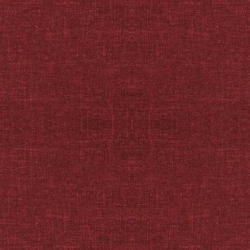 Hocker mit Holzbeinen Weinrot Stoff