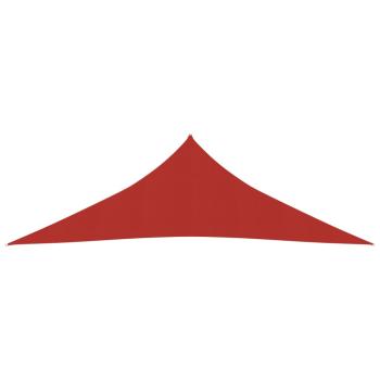 Sonnensegel 160 g/m² Rot 5x5x6 m HDPE