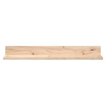 Wandregale 2 Stk. 80x11x9 cm Massivholz Kiefer