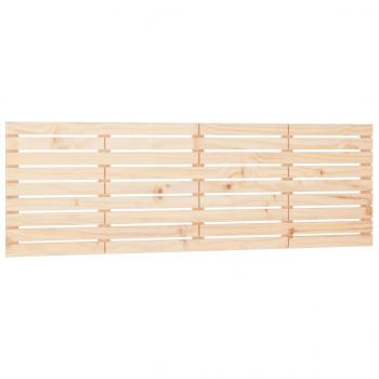 Wand-Kopfteil 206x3x63 cm Massivholz Kiefer
