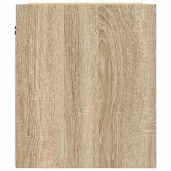 Wand-Nachttische 2 Stk. Sonoma-Eiche 38x34x40 cm