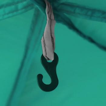 Partyzelt Seegrün Wasserdicht