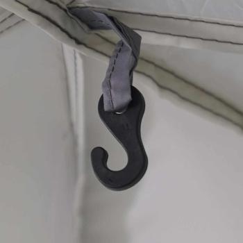 Partyzelt Grau Wasserdicht