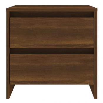 Nachttisch Braun Eichen-Optik 45x34,5x44,5 cm Holzwerkstoff