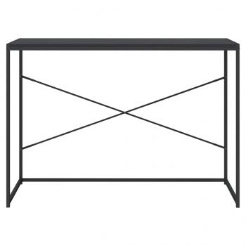Computertisch Schwarz 110x60x70 cm Holzwerkstoff