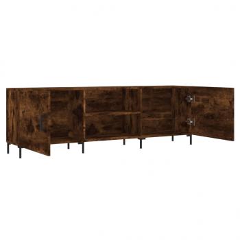 TV-Schrank Räuchereiche 150x30x50 cm Holzwerkstoff