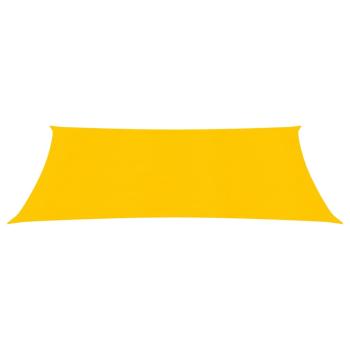 Sonnensegel 160 g/m² Gelb 2,5x4 m HDPE