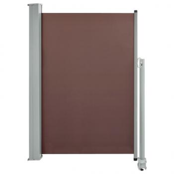 Ausziehbare Seitenmarkise 120x300 cm Braun
