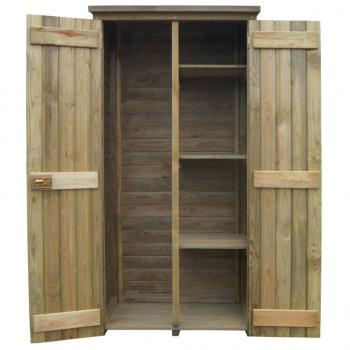 Geräteschuppen Kiefernholz 85×48×177 cm