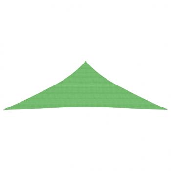 Sonnensegel 160 g/m² Hellgrün 2,5x2,5x3,5 m HDPE
