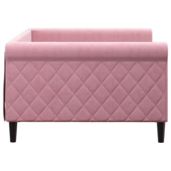 Tagesbett Rosa 100x200 cm Samt