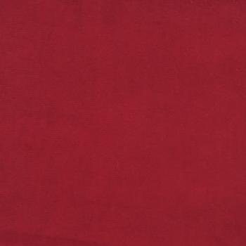 Schlafsofa 2-Sitzer mit 2 Kissen Weinrot Samt