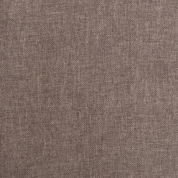 Schlafsofa 2-Sitzer mit 2 Kissen Taupe Stoff