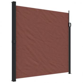 Seitenmarkise Ausziehbar Braun 200x300 cm