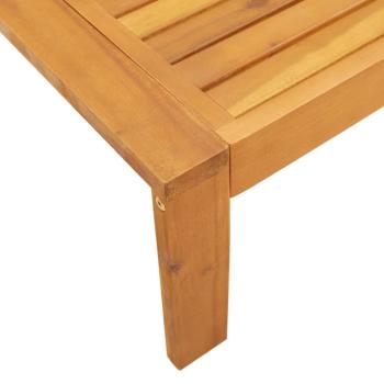 ARDEBO.de - 3-tlg. Garten-Sofagarnitur mit Kissen Massivholz Akazie